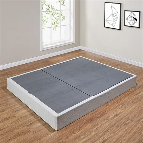 metal box spring queen near me|foldable queen box spring walmart.